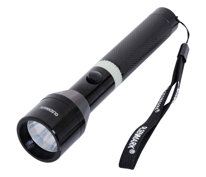 Olsenmark OMFL2682 Rechargeable LED Flashlight - Black - Zoom Image 1