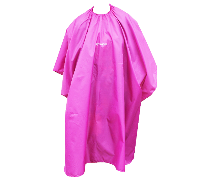 Tips &amp; Toes TT-749 Stylish Beautician Capes - Pink - Zoom Image 1