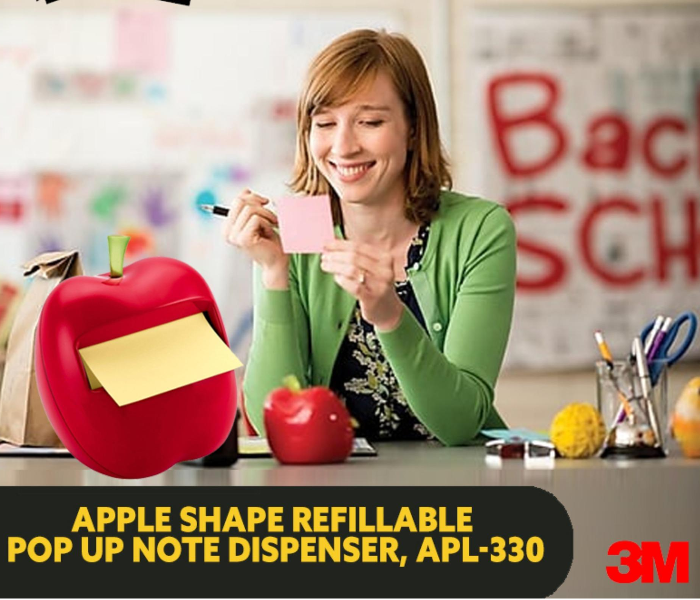 3M 3MAUPD Apple Pop Up Post it Dispenser  - Zoom Image 4