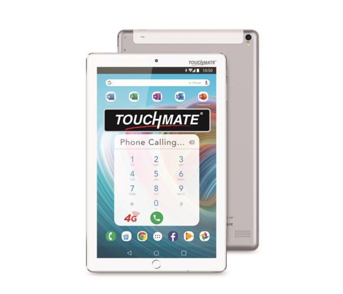 Touchmate TM-MID1065W 10.1 inches 4G Quad Core Calling Tablet - White - Zoom Image 2