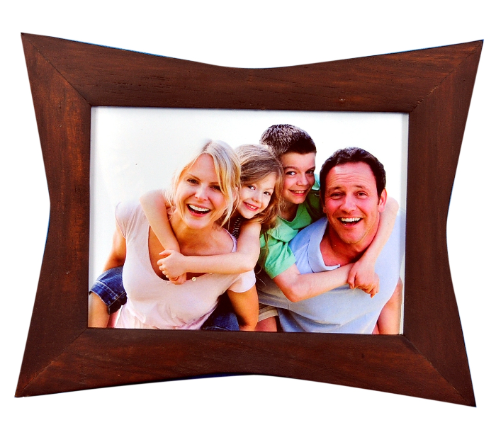 Liebe STAR257 Star Wooden Photo Frame  - Beige - Zoom Image