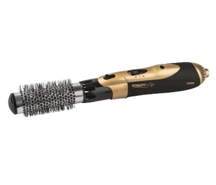 Scarlett SC-HAS73I05 Air Brush with hair Dryer Comb Black and Gold - Zoom Image 2