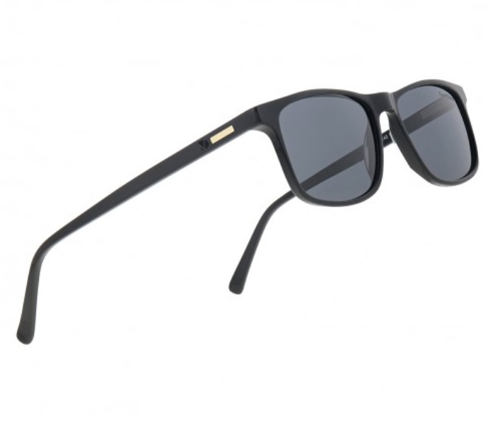 Dion Villard DVSG1901B Wayfarer Shape Sunglasses for Men - Black - Zoom Image 2