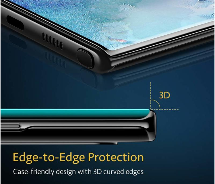 ESR 3C031916601 Samsung Galaxy Note 10 Plus 3D Full Coverage SP Clear Tempered Glass - Zoom Image 2