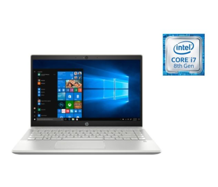 HP Pavilion 14-CE0000NE 4MQ61EA  14 inches Intel Core i7-8550U  16GB RAM 1TB ROM VGA  4GB  Windows 10 - Zoom Image 1