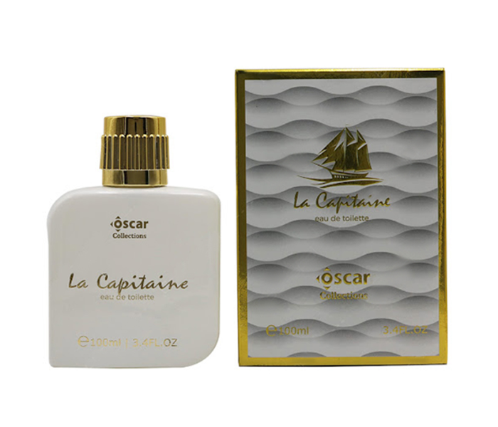 Oscar Collections 100 ml La Capitaine Eau de Toilette Natural Spray - Pack of 4 - Zoom Image 1