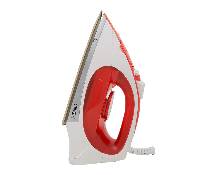 Clikon CK4108 2400 Watts Electric Steam Iron with Ceramic Soleplate - Red - Zoom Image 2