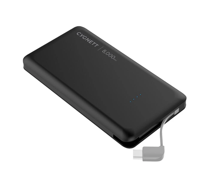 Cygnett CY2521PBPOC 8000 mAh Power Bank with Integrated USB-C Cable - Zoom Image 4