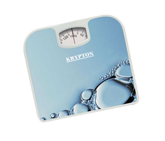 Krypton KNBS5138 130Kg Rolling Bathroom Scale Light Blue - Zoom Image 1