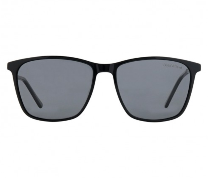 Dion Villard DVSG1907B Wayfarer Shape Sunglasses for Men - Black - Zoom Image 1