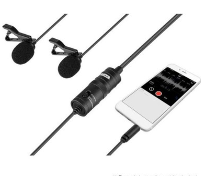 Boya LU-D5707 BY-M1DM TikTok Omni-Directional Lavalier Microphone Black - Zoom Image 6