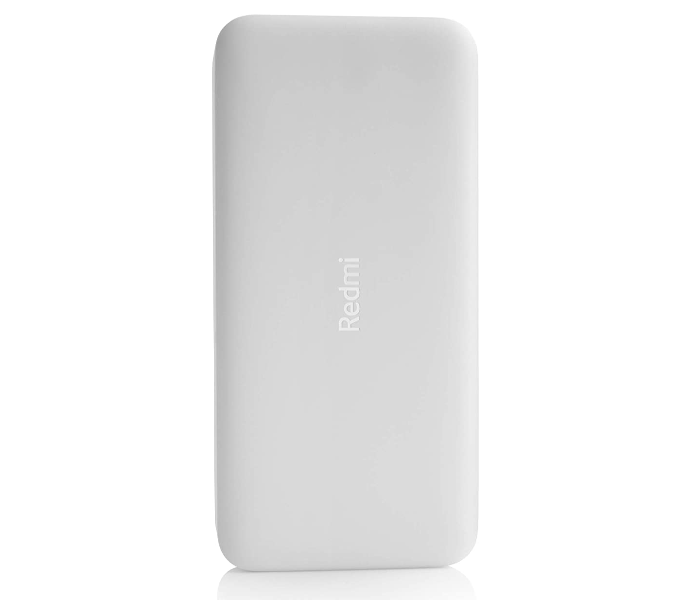 Redmi 20000mAh 18W Fast Charging Li-Polymer Power Bank USB Type C and Micro USB Ports - White - Zoom Image 1