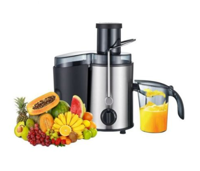 Belaco BJ-122C 500 Watts Juicer Machine - Black and Silver - Zoom Image 1