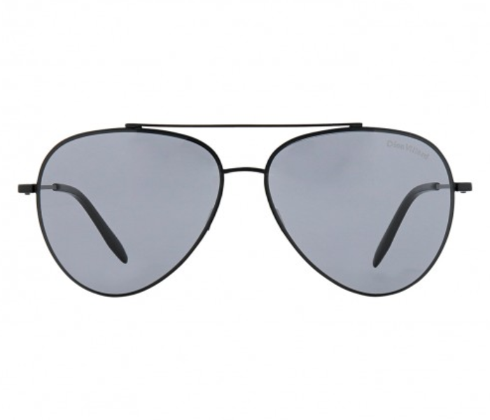 Dion Villard DVSG19025B Aviator Shape Sunglasses for Men - Black - Zoom Image 1