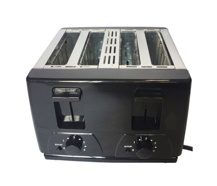 Belaco BT-410 Four Slice Stainless Steel Toaster - Black - Zoom Image 3