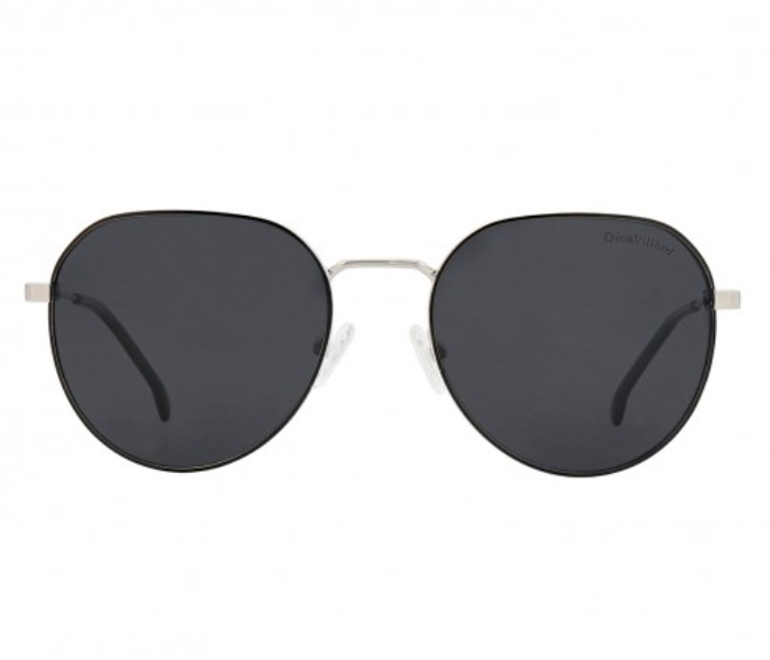 Dion Villard DVSG19057SG Round Shape Sunglasses for Men - Sliver  - Zoom Image 1