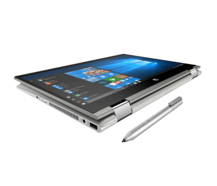 HP Pavilion X360 14-CD000NE  4MJ92EA  14 inches Intel Core i3-8130U  4GB RAM 1TB ROM Windows 10 - Silver - Zoom Image 3