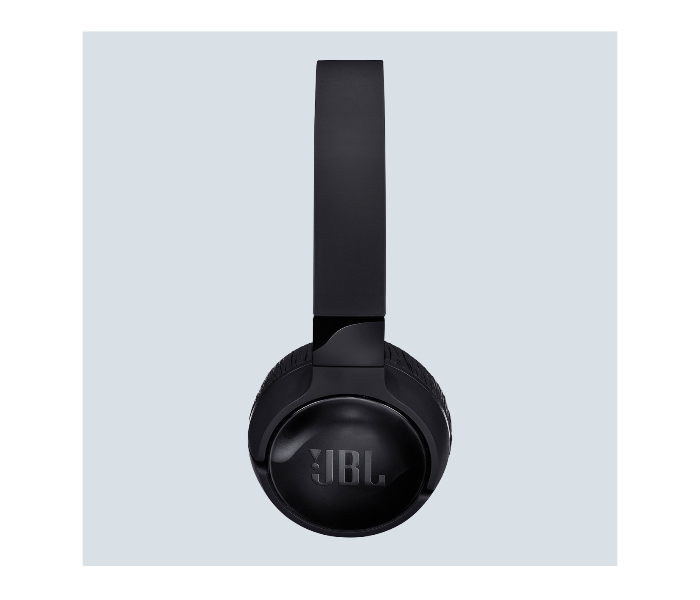 JBL Tune T600 Wireless On-Ear Active Noise-cancelling Headphones with Microphones - Black - Zoom Image 2