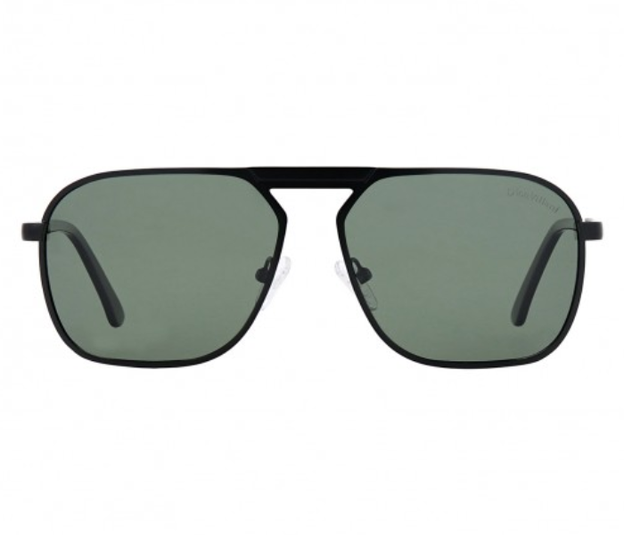 Dion Villard DVSG19048B Aviator Square Shape Sunglasses for Men - Black - Zoom Image 1