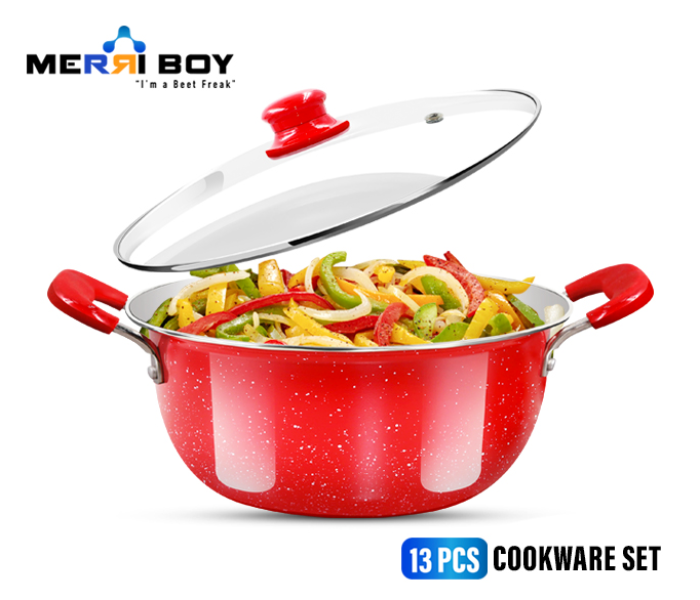 Merri Boy 13 Pcs Granite Coating Non Stick Cookware Set  - Zoom Image 2