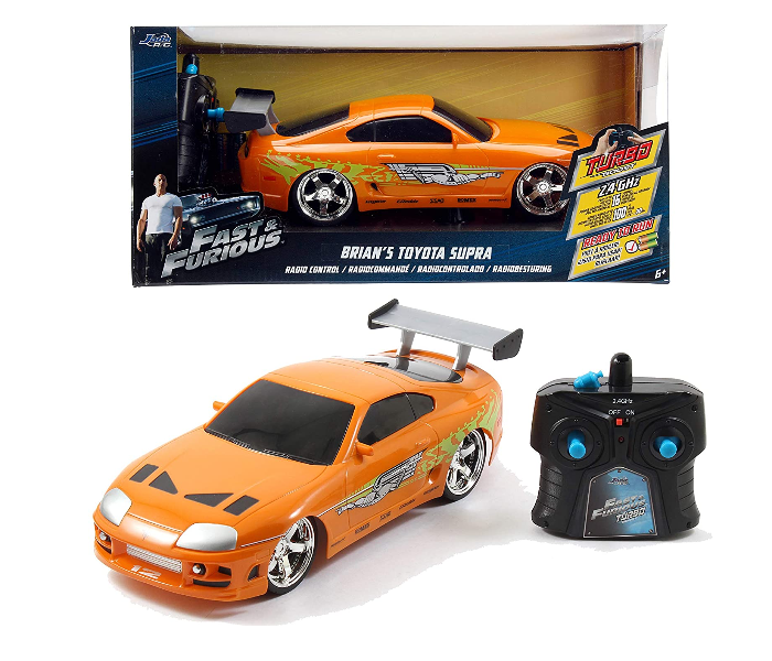 Simba Fast and Furious  Brians Toyota 1:24 Remote Control Racing Car - Zoom Image 1