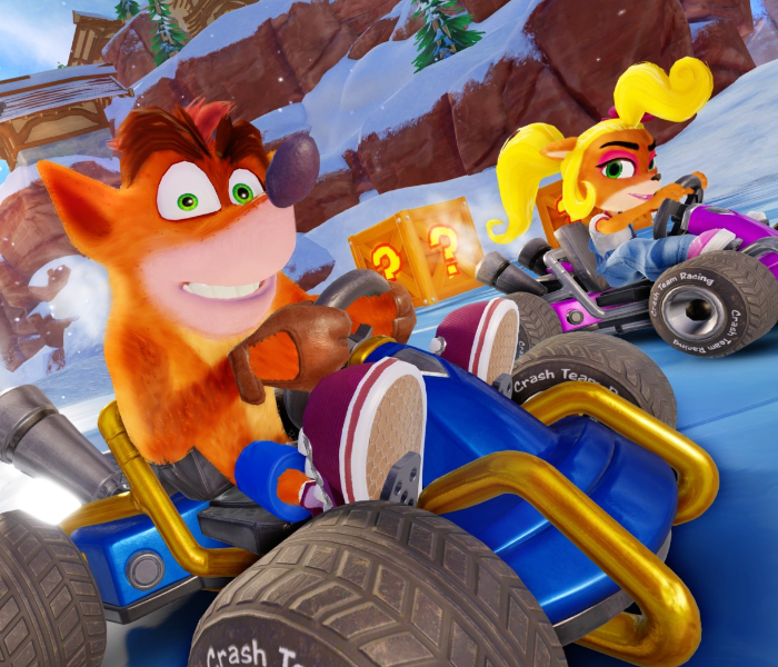 Sony CRASH Crash Team Racing Nitro-Fueled Video Game for Play Station 4 - Zoom Image 3