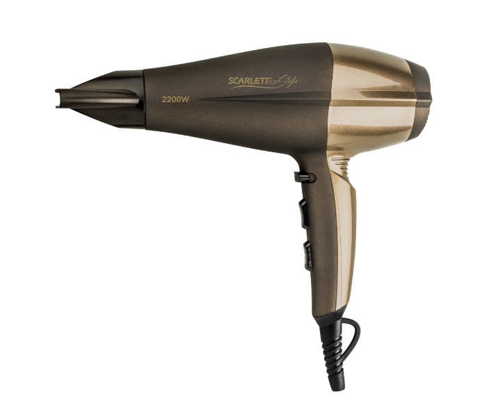 Scarlett SC-HD70I26 Hair Dryer Stylish - Brown - Zoom Image 2