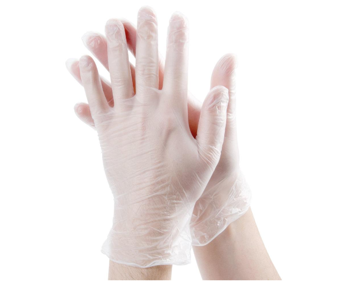 Vinyl / Latex 19AOT-097 Disposable Gloves White - Zoom Image