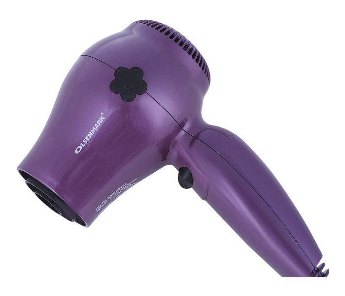 Olsenmark OMH4077 Travel Hair Dryer - Purple - Zoom Image 2