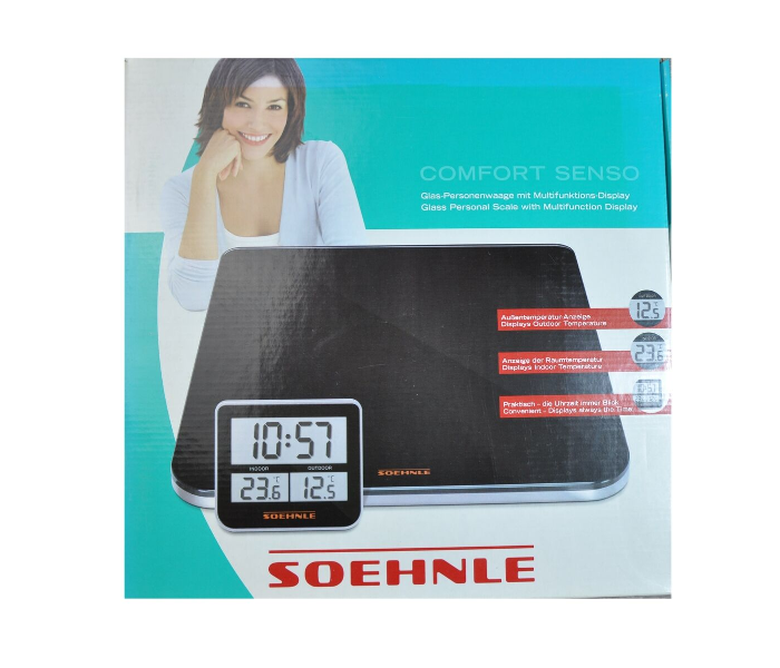 Soehnle 63310 Weighing Scale - Black - Zoom Image 3