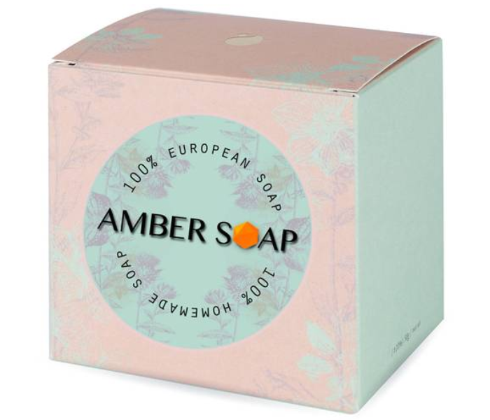 Amber Organic Handmade Soap - 100 grams - Zoom Image