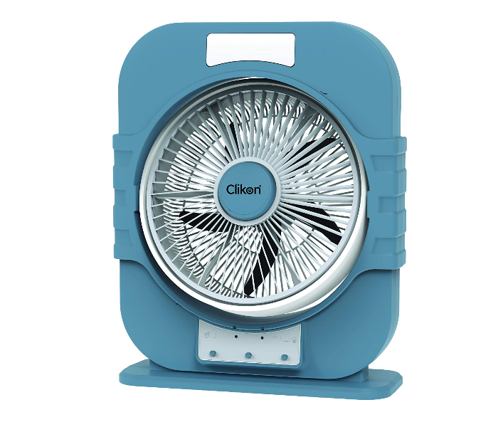 Clikon CK2226 12 inch Rechargeable Fan - Blue - Zoom Image