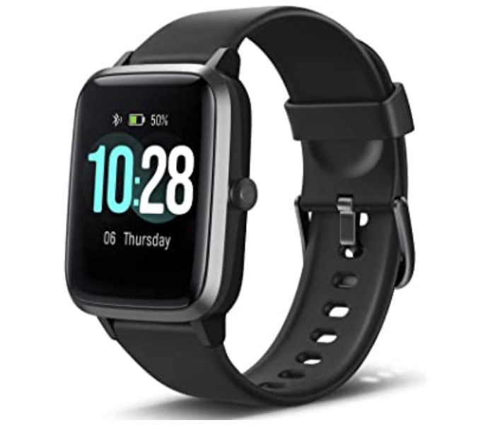 Zooni QCS Sport Waterproof Smart Watch Heart Rate Monitor and Multiple Sport Fitness Tracker  With Activity Tracking, Caller ID, Push Notification, Heart Rate & Sleep Monitoring Wearable Watch Zen - Zoom Image