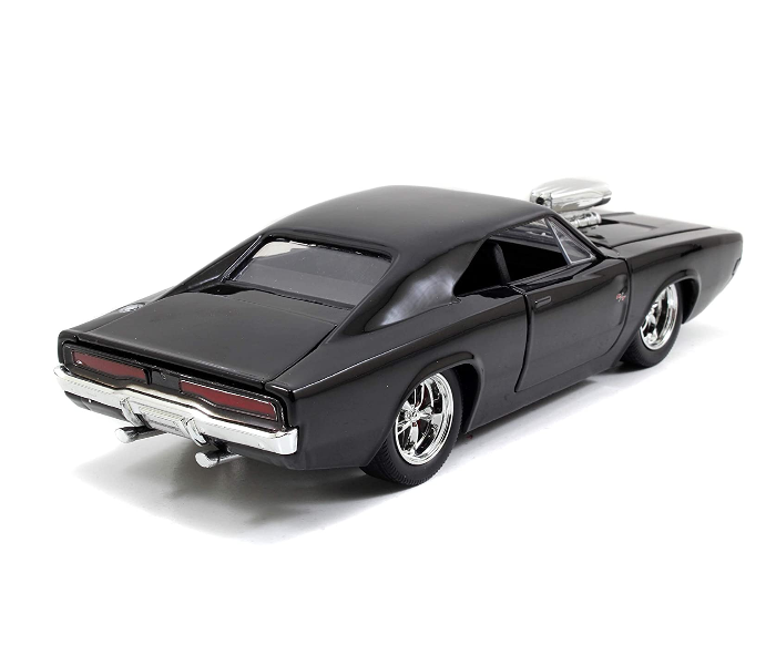 Simba Fast and Furious RC 1970  Doms Dodge Charger Remote Control Racing Car- Black - Zoom Image 3