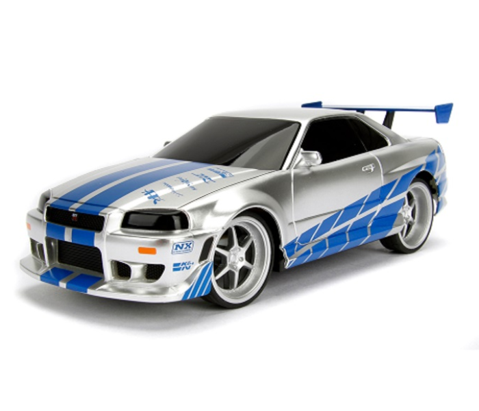 Simba Fast and Furious Brian Nissan Skyline GTR 1:24 Remote Control Racing Car - Zoom Image 4