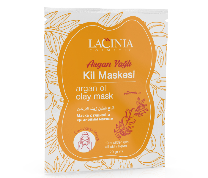 Lacinia Clay Mask Argan Oil Sachet - Zoom Image