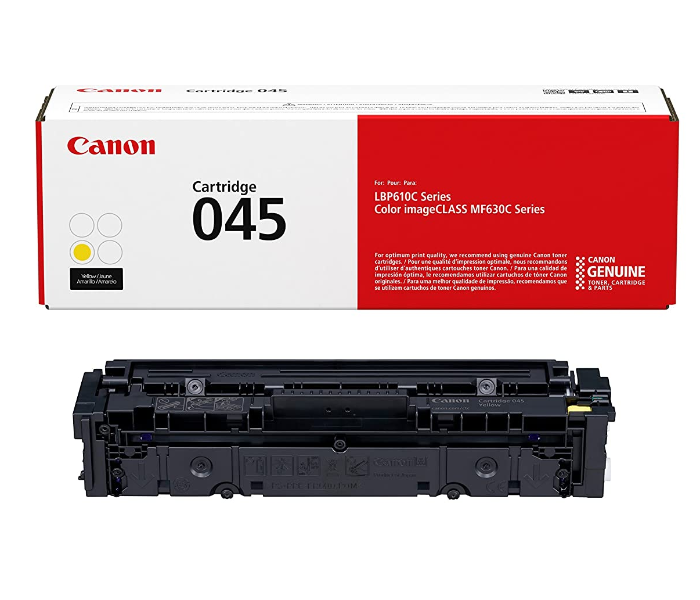 Canon 045 Genuine Toner Cartridge Yellow - Zoom Image 1