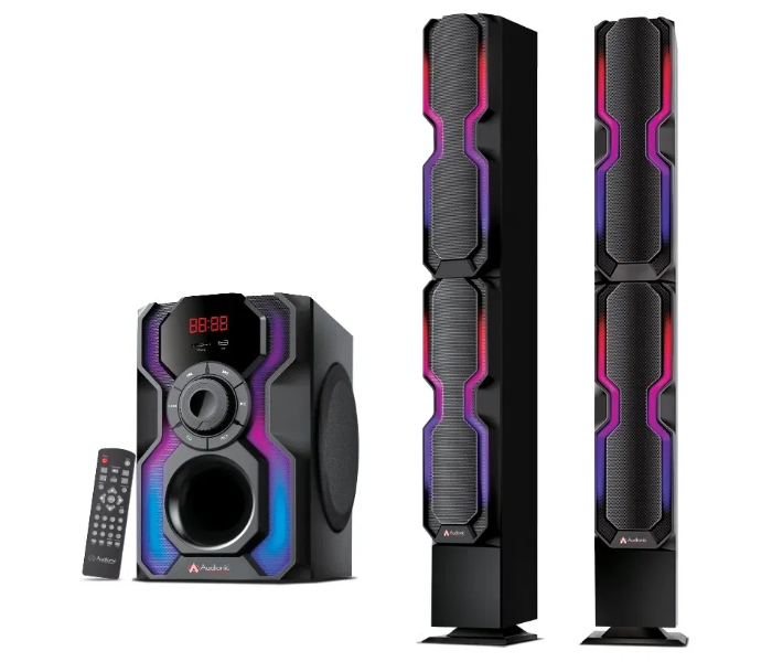 Audionic RB115 Sub-Woofer Speaker and Standing bar Speaker - Black - Zoom Image 2