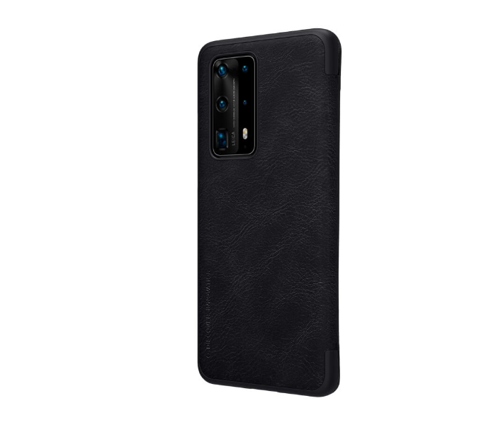 Nillkin QSP40PRO Qin Series Leather Case For Huawei P40 Pro Plus - Black - Zoom Image 3