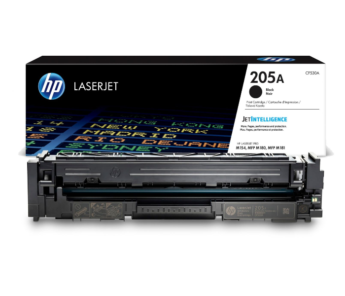 HP 205A CF530A Original Laserjet Toner Cartridge - Black - Zoom Image