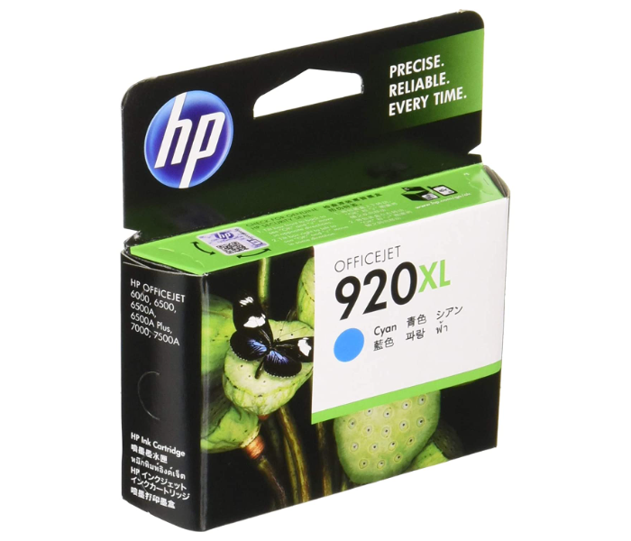 HP 920XL High Yield Ink Cartridge Original Cyan - Zoom Image