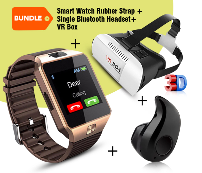 Smart Watch Rubber Strap With Sim Slot Image
