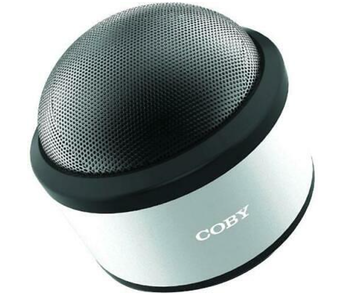 COBY CSBT-333-SLV Dyna Dome Bluetooth Speaker Silver - Zoom Image