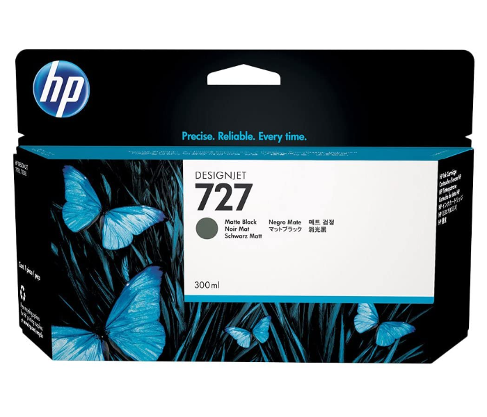 HP 727MB 130ml Ink Catridge Matte Black group - Zoom Image 1