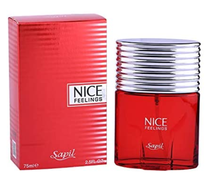 Sapil 75ml Nice Feelings Red Eau De Toilette for Men - Zoom Image 1