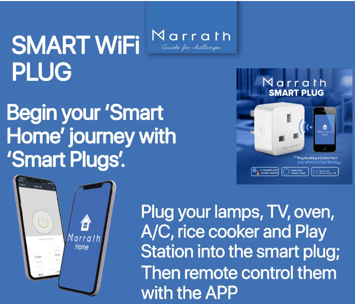 Marrath MSHAEA001 Smart Home Wifi Plug White - Zoom Image 8