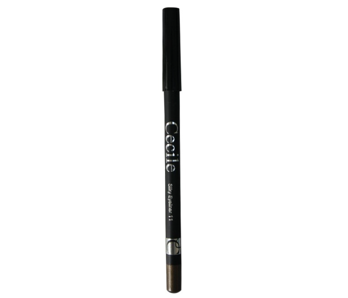 Cecile 11 Silky Eyeliner Metallic Khaki - Zoom Image