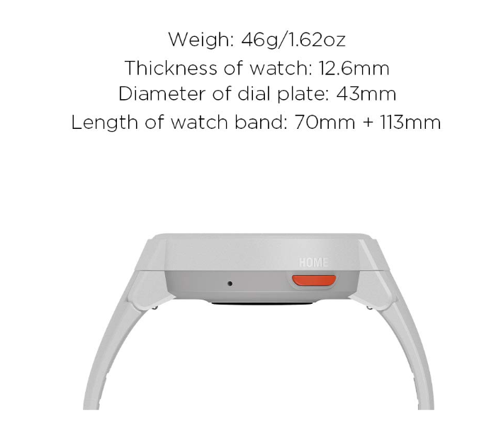 Amazfit Verge Smart Watch - White - Zoom Image 3