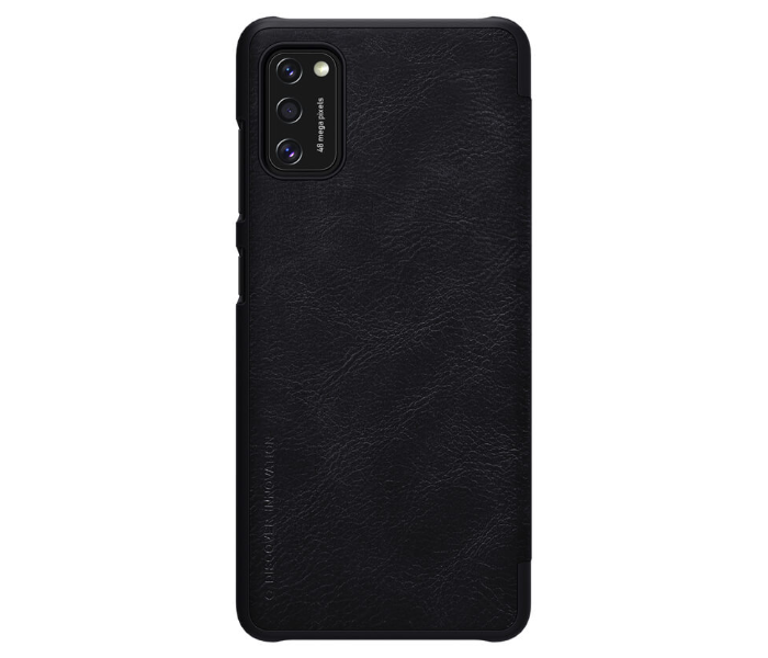 Nillkin QSA41 Qin Series Leather Case For Samsung Galaxy A41, Black - Zoom Image 1