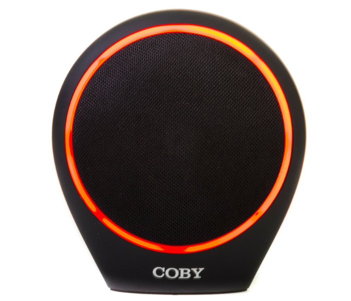 COBY 80246 Glimmer Light Up Bluetooth Speaker Black - Zoom Image 3